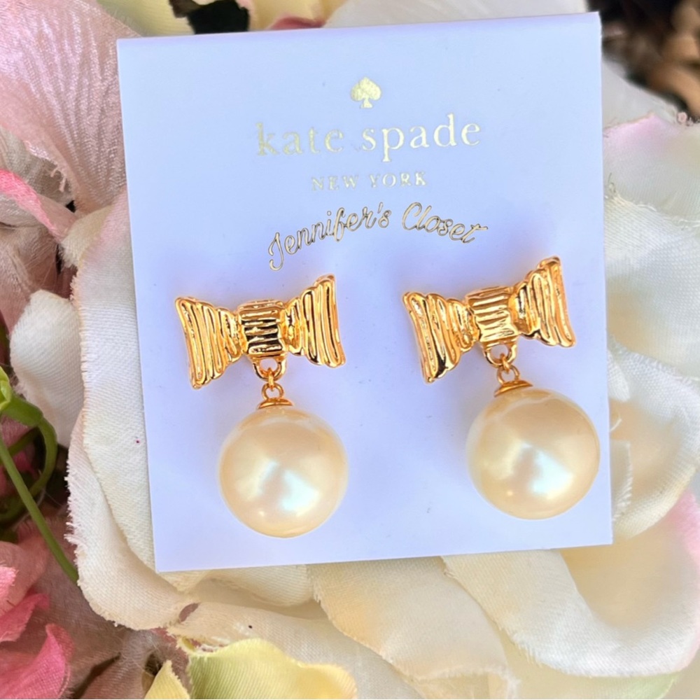 NWT ♠️ Kate Spade Pearl Drop Earrings